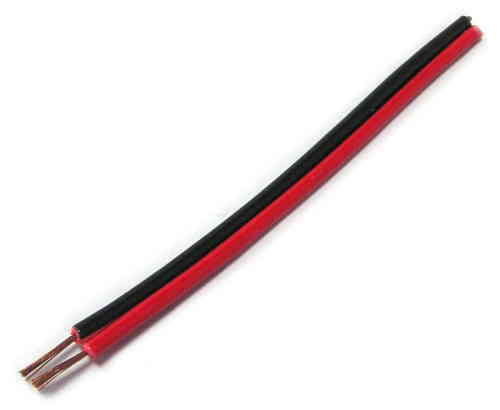 Red/Black Power Cable 0.75x2 200m/roll